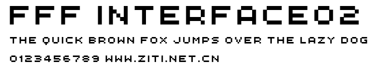 FFF Interface02.ttf字體轉換器圖片