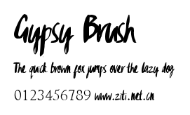 Gypsy Brush.otf