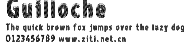 Guilloche.ttf字體轉換器圖片