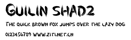 Guilin shad2.ttf字體轉換器圖片