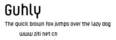 Guhly.ttf字體轉換器圖片