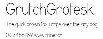 GrutchGrotesk.ttf字體轉換器圖片