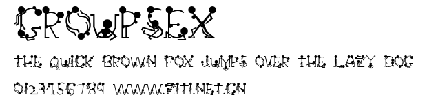 GroupSex.ttf字體轉換器圖片