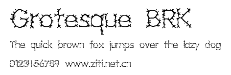 Grotesque BRK.ttf