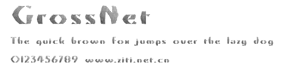 GrossNet.ttf字體轉換器圖片