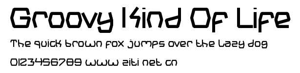 Groovy Kind Of Life.ttf字體轉換器圖片