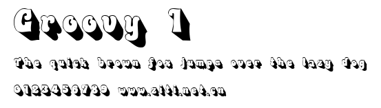 Groovy 1.ttf字體轉換器圖片