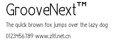 GrooveNext™.ttf字體轉換器圖片