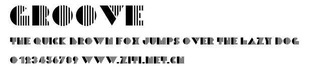 Groove.ttf字體轉換器圖片