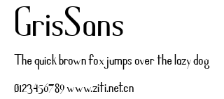 GrisSans.ttf字體轉換器圖片