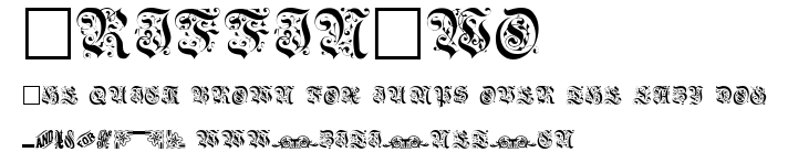 GriffinTwo.ttf字體轉換器圖片