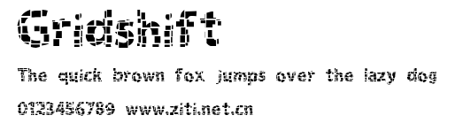 Gridshift.otf字體轉換器圖片