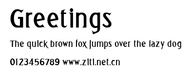 Greetings.ttf字體轉換器圖片
