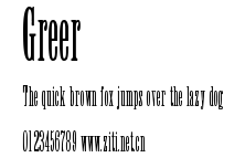 Greer.ttf字體轉換器圖片