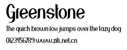 Greenstone.otf字體轉換器圖片