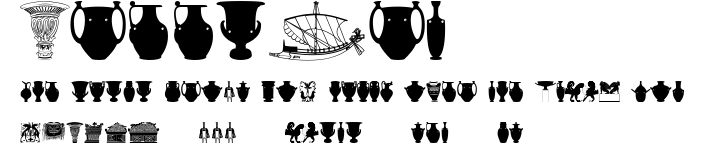 GreekArt.ttf字體轉換器圖片