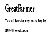 GreatFarmer.ttf字體轉換器圖片