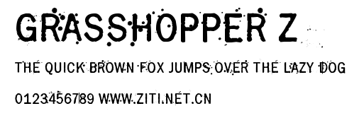 Grasshopper Z.otf字體轉換器圖片