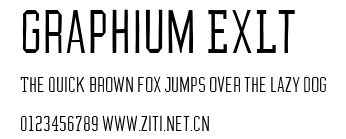 Graphium ExLt.ttf字體轉換器圖片