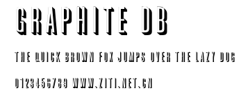 Graphite DB.ttf字體轉換器圖片