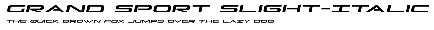Grand Sport Slight-Italic.ttf字體轉換器圖片