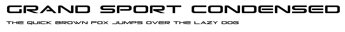 Grand Sport Condensed.ttf字體轉換器圖片