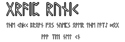 Graip Runic.ttf字體轉換器圖片