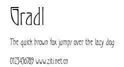 Gradl.ttf字體轉換器圖片