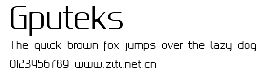 Gputeks.ttf字體轉換器圖片