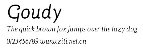 Goudy.ttf字體轉換器圖片