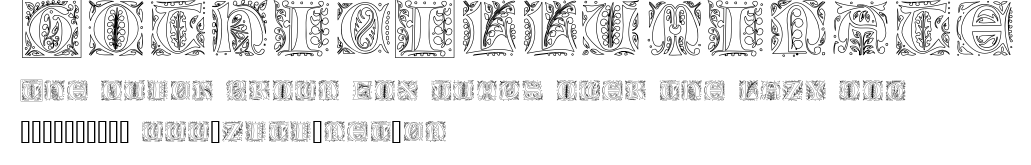 GothicIlluminate.ttf字體轉換器圖片
