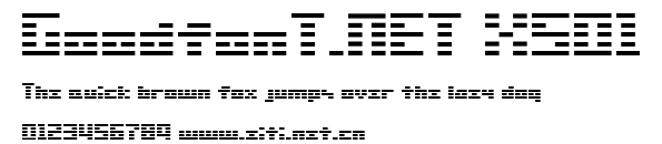 GoodfonT.NET XS01.ttf字體轉換器圖片