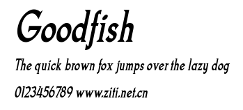 Goodfish.ttf字體轉換器圖片