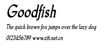 Goodfish.ttf字體轉換器圖片