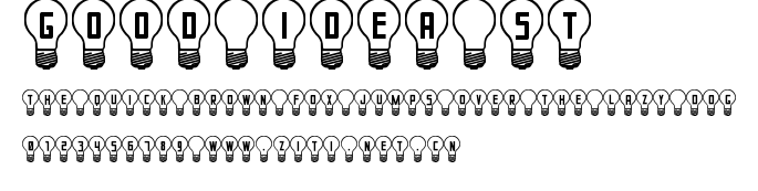 Good Idea St.ttf字體轉換器圖片