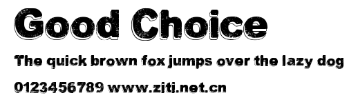 Good Choice.ttf字體轉換器圖片