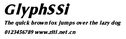 GlyphSSi.ttf字體轉換器圖片