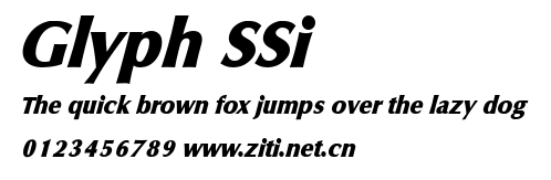 Glyph SSi.ttf字體轉換器圖片