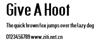 Give A Hoot.otf