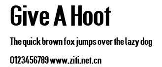 Give A Hoot.otf