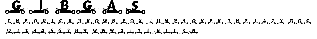 GibGas.ttf字體轉換器圖片