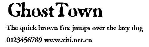 GhostTown.ttf