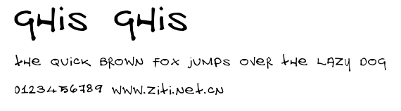 Ghis Ghis.ttf字體轉換器圖片