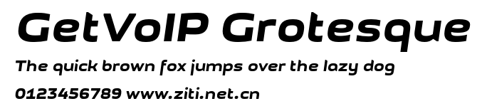GetVoIP Grotesque.otf