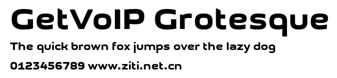 GetVoIP Grotesque.otf