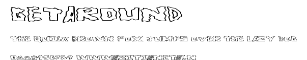 GetAround.ttf字體轉換器圖片