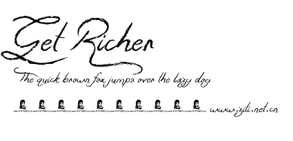 Get Richer.otf字體轉換器圖片