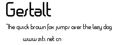 Gestalt.ttf字體轉換器圖片