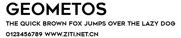 Geometos.ttf字體轉換器圖片