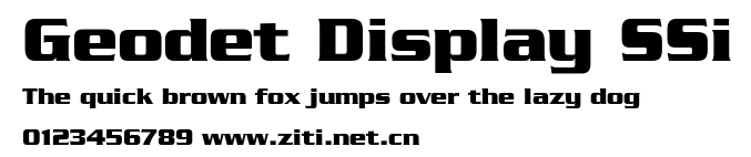 Geodet Display SSi.ttf